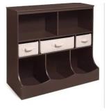 Badger Combo Bin Storage Unit w/3 Baskets