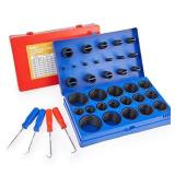 ORION MOTOR TECH 826pc Universal O Ring Assortment Kit in 32 Sizes | SAE and Metric O Ring Kit for Plumbing Automotive Faucet Repair More | Nitrile Rubber O Ring Set with 4 Pick & Hook