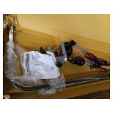 Pet Edge Master Equipment Silver Aluminum Pet Grooming Arm & Clamp â Adjustable Height to 36â, Fits Most Grooming Tables