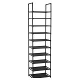 FIDUCIAL HOME 10 Tiers Shoe Rack 20-25 Pairs Sturdy Shoe Shelf
