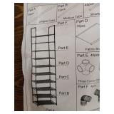 FIDUCIAL HOME 10 Tiers Shoe Rack 20-25 Pairs Sturdy Shoe Shelf