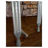 Days Standard Aluminum Crutches, Youth, Lightweight, Adjustable, Custom, & Comfortable Crutches, Helps Keep Weight Off Injured or Post-Operative Foot, Ankle, Knee, or Leg, Can be Used by All Ages