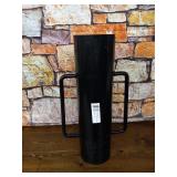 MTB Fence Post Driver with Handle, 34LB Black T Post Pounder Hand Post Rammer for U Fence Post Wooden Post