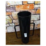 MTB Fence Post Driver with Handle, 34LB Black T Post Pounder Hand Post Rammer for U Fence Post Wooden Post