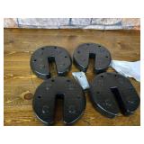 US Weight Deluxe Eco-Canopy Weights with Carry Strap â 40 lb., 40 lb. black (U0040)