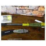 Sun Joe SWJ800E 8-Inch 6.5-Amp Telescoping Electric Pole Chain Saw with Automatic Chain Lubrication System