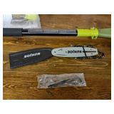 Sun Joe SWJ800E 8-Inch 6.5-Amp Telescoping Electric Pole Chain Saw with Automatic Chain Lubrication System