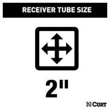 CURT 13407 Class 3 Trailer Hitch, 2-Inch Receiver, Compatible with Select Ford Explorer Sport Trac