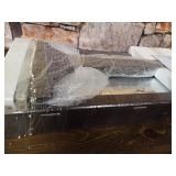 SONGMICS 6 LEDs Jewelry Cabinet Armoire, Lockable Standing Jewelry Organizer, Large Capacity with 2 Drawers, 3 Angel Adjustable, Glossy Dark Brown UJJC94K