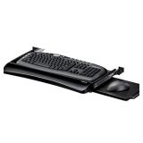 Fellowes Office Suites Underdesk Keyboard Drawer, Black/Silver (9140305)