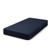 Fortnight Bedding 6 Inch Foam Mattress with Blue Nylon Water Resistant Cover - Narrow Twin, Cot, RV, Bunk Bed, Size, Made in USA (30x74x6)