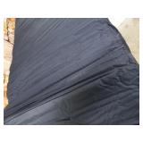 Fortnight Bedding 6 Inch Foam Mattress with Blue Nylon Water Resistant Cover - Narrow Twin, Cot, RV, Bunk Bed, Size, Made in USA (30x74x6)