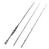 Entsport E Series - Camo Legend 2-Piece 7-Feet Casting Rod 24 Ton Carbon Fiber Baitcasting Fishing Rod with 2 Tips - Medium and Medium Heavy Portable Baitcast Rod Bass Fishing Rod Baitcaster