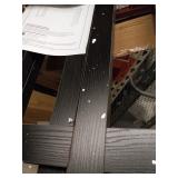 Convenience Concepts Monterey Console Table, Black / Cherry