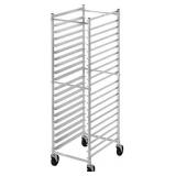 Channel Manufacturing 406AKD 18 Pan Front Load Aluminum Bun / Sheet Pan Rack - Unassembled