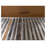 Channel Manufacturing 406AKD 18 Pan Front Load Aluminum Bun / Sheet Pan Rack - Unassembled