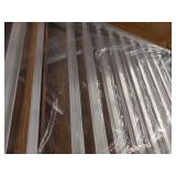 Channel Manufacturing 406AKD 18 Pan Front Load Aluminum Bun / Sheet Pan Rack - Unassembled