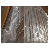 Channel Manufacturing 406AKD 18 Pan Front Load Aluminum Bun / Sheet Pan Rack - Unassembled