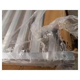 Channel Manufacturing 406AKD 18 Pan Front Load Aluminum Bun / Sheet Pan Rack - Unassembled