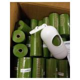 Amazon Basics Scented Dog Poop Bags with Dispenser and Leash Clip, 9 x 13 Inches, Brazilian Mango Scented