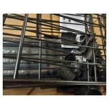 Whitmor Supreme 4 Tier Shelving with Adjustable Shelves and Leveling Feet - Black