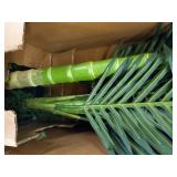 Nearly Natural 5289 6.5ft. Golden Cane Palm Silk Tree,Green