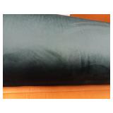 Ball & Cast Bench, 16" W x 44" D x 18" H, Emerald,Golden Powder Coating Legs