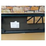 Ball & Cast Bench, 16" W x 44" D x 18" H, Emerald,Golden Powder Coating Legs