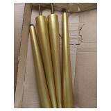 Ball & Cast Bench, 16" W x 44" D x 18" H, Emerald,Golden Powder Coating Legs