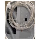 Whirlpool 50 Pint Portable Dehumidifier with Built-In Pump, 24-Hour Timer, Auto Shut-Off, Easy-Clean Filter, and Auto-Restart | For Bathrooms, Basements, and Bedrooms | WHAD50PCW