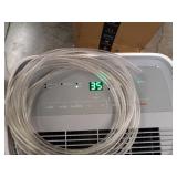 Whirlpool 50 Pint Portable Dehumidifier with Built-In Pump, 24-Hour Timer, Auto Shut-Off, Easy-Clean Filter, and Auto-Restart | For Bathrooms, Basements, and Bedrooms | WHAD50PCW