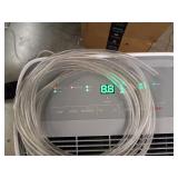 Whirlpool 50 Pint Portable Dehumidifier with Built-In Pump, 24-Hour Timer, Auto Shut-Off, Easy-Clean Filter, and Auto-Restart | For Bathrooms, Basements, and Bedrooms | WHAD50PCW