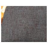 Christopher Knight Home Conrad Fabric Mid-Century Birch Club Chair, Indigo Weave and Dark Espresso