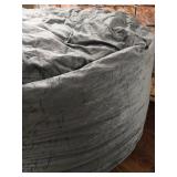 Sofa Sack - Plush, Ultra Soft Bean Bag Chair - Memory Foam Bean Bag Chair with Microsuede Cover - Stuffed Foam Filled Furniture and Accessories for Dorm Room - Charcoal 3