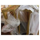 FirsTime & Co. Francesca Bar Cart, 32"H x 15"W x 12.25"D, Gold