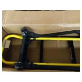 Harper Trucks Lightweight 400 lb Capacity Glass Filled Nylon Plastic Convertible Hand Truck and Dolly