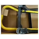 Harper Trucks Lightweight 400 lb Capacity Glass Filled Nylon Plastic Convertible Hand Truck and Dolly