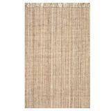 nuLOOM Hand Woven Chunky Natural Jute Farmhouse Area Rug, 3 ft x 5 ft
