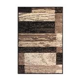 SUPERIOR Rockwood Modern Geometric Patchwork Polypropylene Indoor Area Rug or Runner with Jute Backing, 2