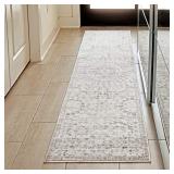 Ophanie Modern Boho Chic Area Rug Carpet, Thick Runner Rugs for Kitchen, Hallway, Laundry Room, 2