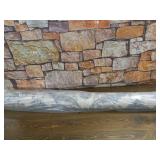 Maples Rugs Blooming Damask Area Rugs Carpet for Living Room & Bedroom [Made in USA], 5 x 7, Grey/Blue