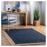 nuLOOM Eleonora Hand Woven Jute Area Rug, 3