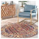 nuLOOM Meadow Vintage Vibrant Area Rug, 5