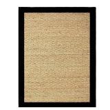 Chesapeake Seagrass Area Rug with Black border (5