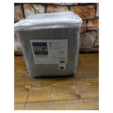 The Big One Jersey Sheet Set and Pillowcase Pair, Med Grey, Queen Set