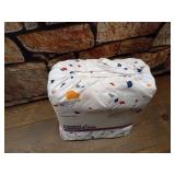 Twin/Twin XL Printed Microfiber Sheet Set Terazzo - Room Essentials