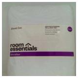 Microfiber Sheet Set White (Queen) - Room Essentials