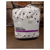Twin/Twin XL Printed Microfiber Sheet Set Gold Dot - Room Essentials
