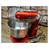 Dash Everyday Stand Mixer, Red