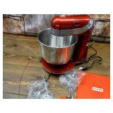 Dash Everyday Stand Mixer, Red